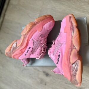 Balenciaga Mesh Pink Sneakers